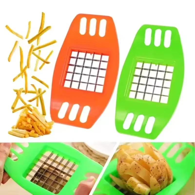 1/2 stück Französisch Frites Cutter Edelstahl Cutter Kartoffel Cutter Chopper Chips, Der Werkzeug Home Küche Gadgets Zubehör