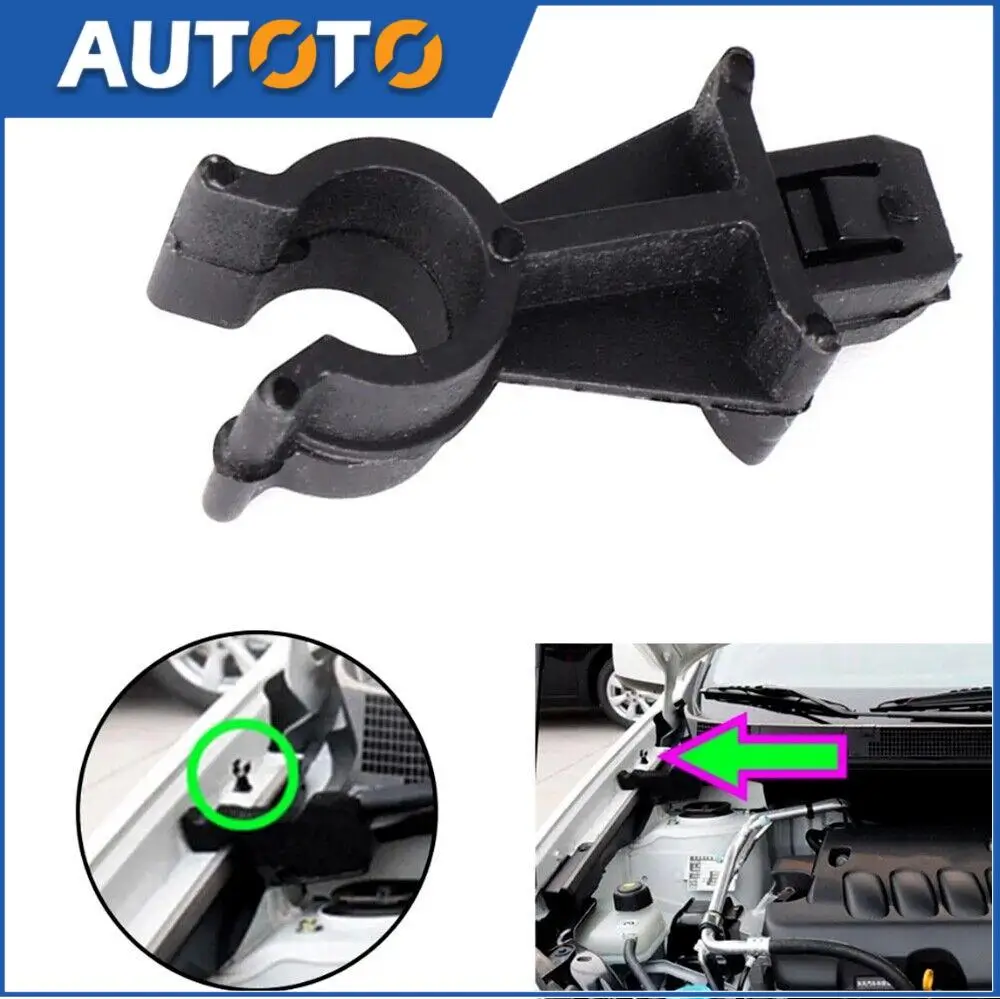 

1 шт., зажим для капота, поддержка 65722-EB300 OE для Nissan Navara Pathfinder Qashqai, запасная часть двигателя автомобиля