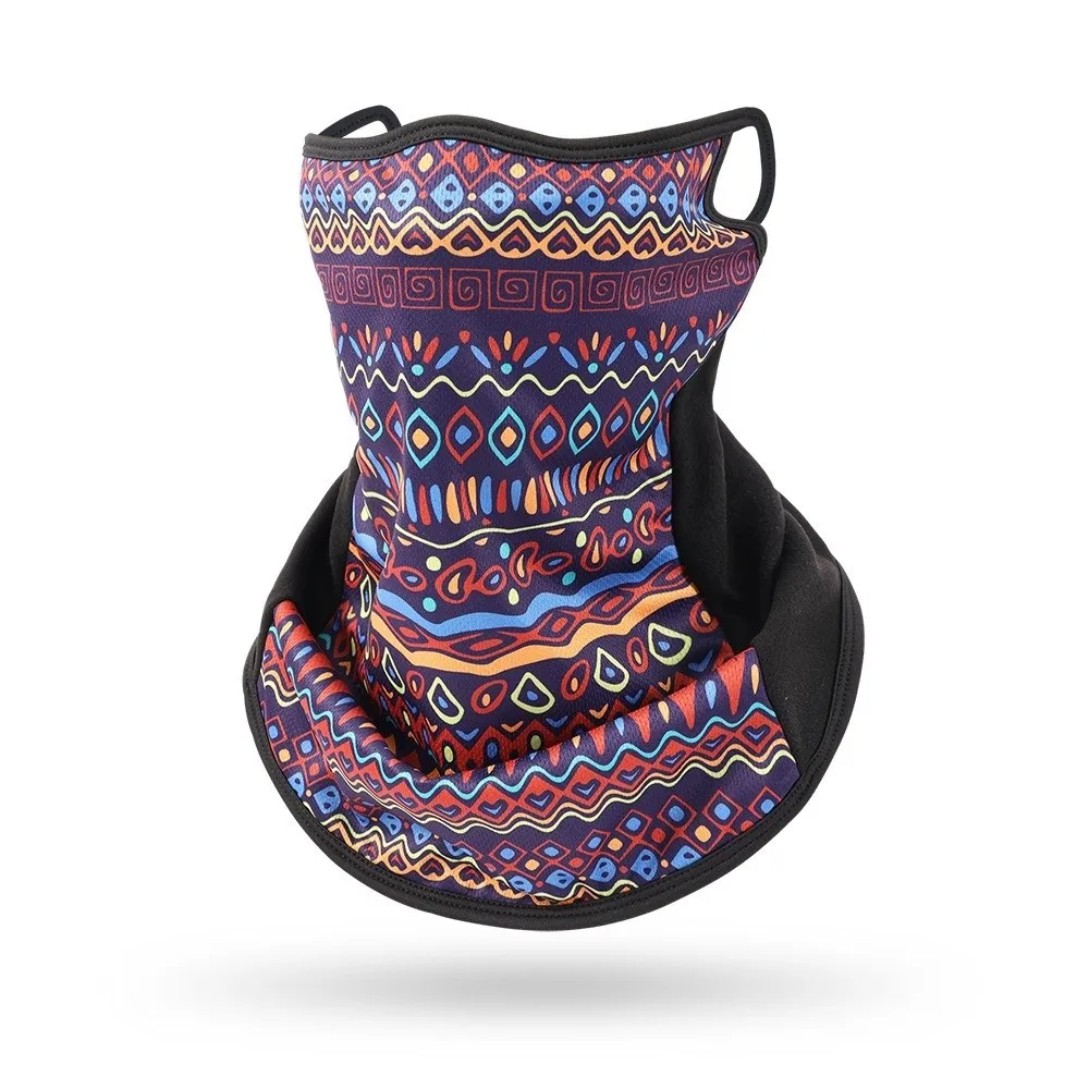 

Outdoor Sports Cycling Ear-hanging Outdoor Cycling Neck Cover Cold-proof Windproof Winter Bandana Triangle Scarf Men and Women