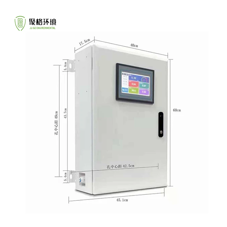 Drinking Water Swimming Pool Quality Multi-parameter Online Monitoring System pH ORP EC TDS Salinity DO FCL Turbidity Analyzer