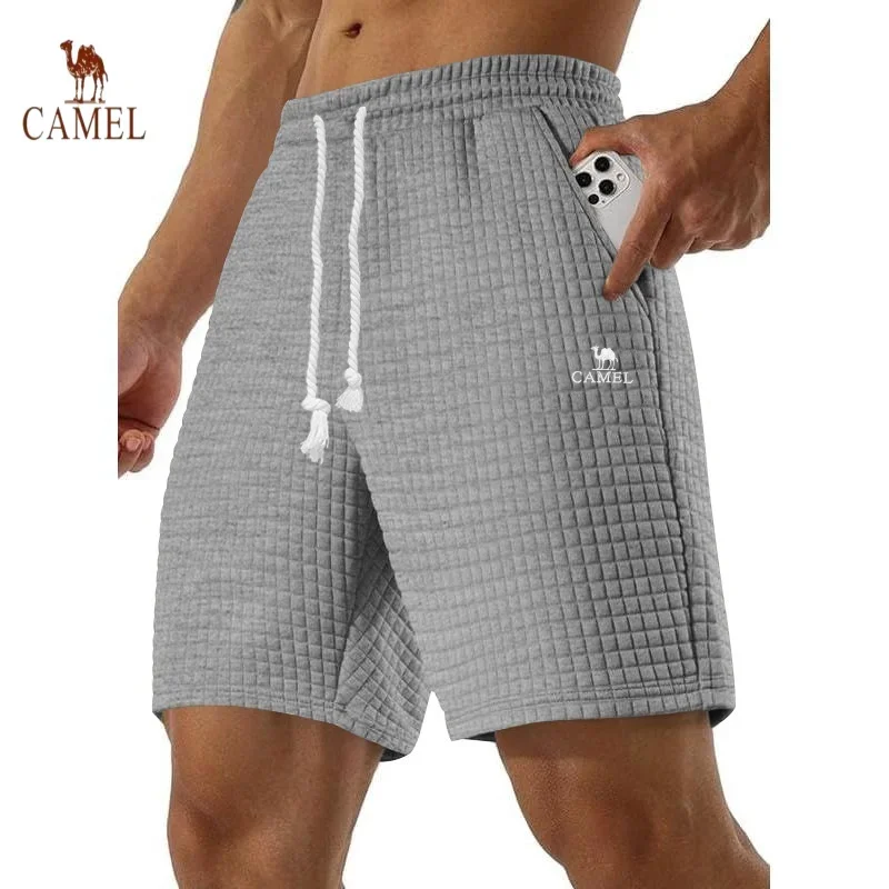 Summer men's embroidered high-quality casual shorts, fashionable outdoor sports workwear shorts