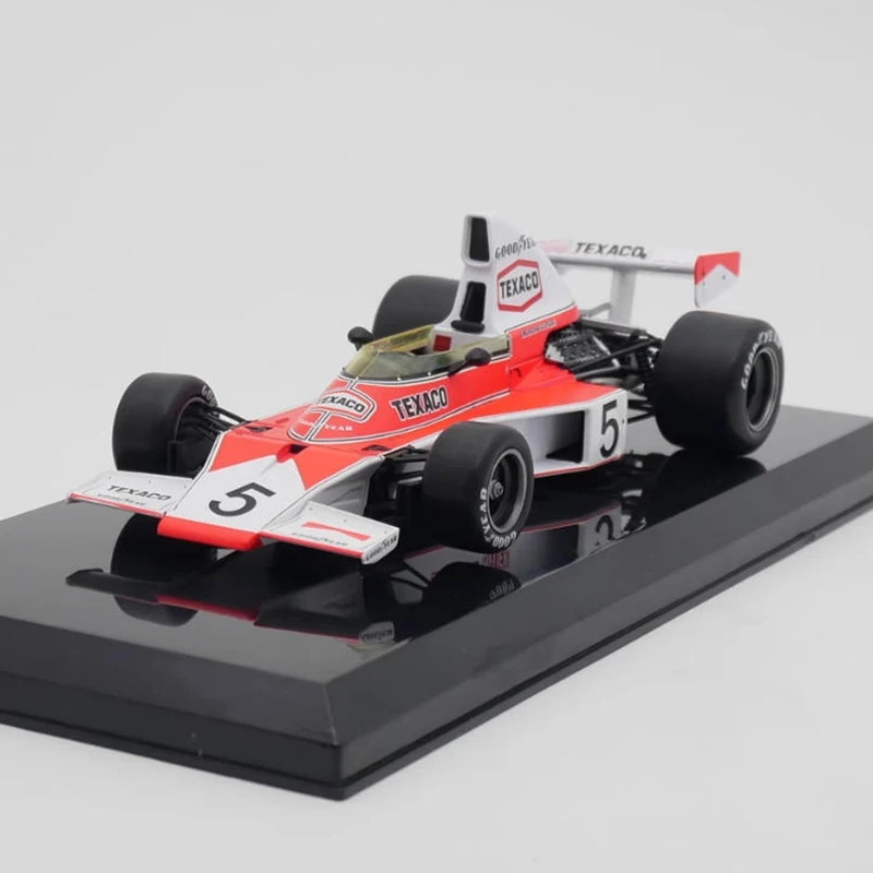 

Ixo 1:24 M23 Emerson Fittipaldi 1974, имитация сплава, модель автомобиля, статическая коллекция, украшенные праздничные подарки, игрушки