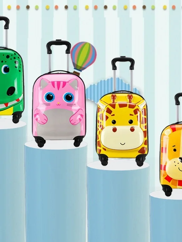 naughty-youth-18-inch-cartoon-cute-climbing-chassis-luggage-casual-unisex-abs-material-with-tsa-password-lock-single-pull-rod