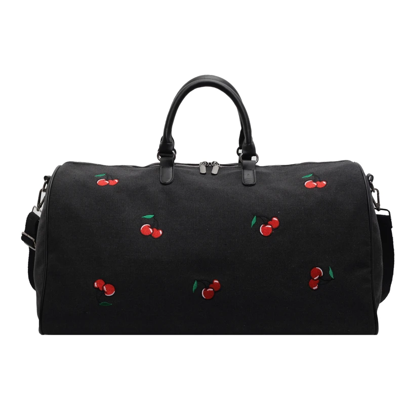 Sacos florais dobráveis oxford Gym para homens e mulheres, mochila de viagem, bolsa multifunções, bolsa Weekender, bagagem de moda esportiva