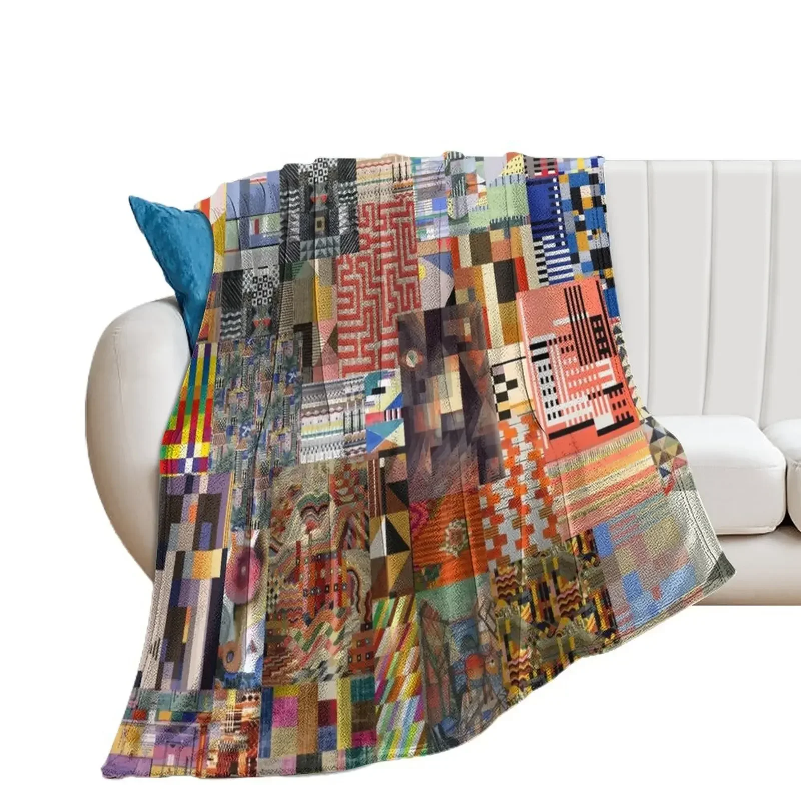 Bauhaus Art Throw Blanket Extra Large Throw Hairy Blankets