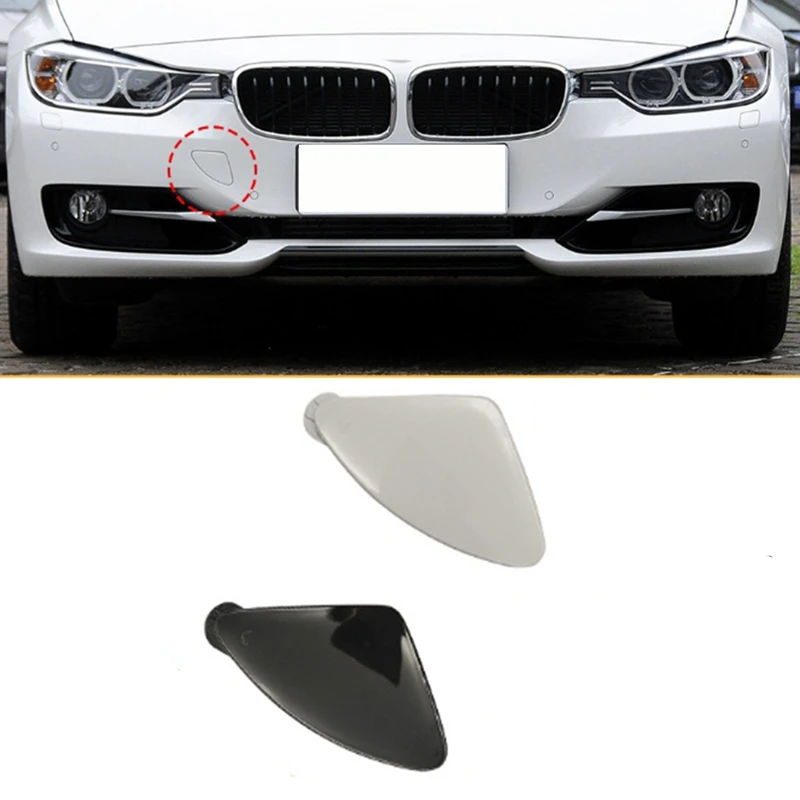 Car Front Bumper Tow Eye Hook Eye Cover Cap Painted 51117293116 For BMW F30 2012-2015 Front Trailer Cover Component