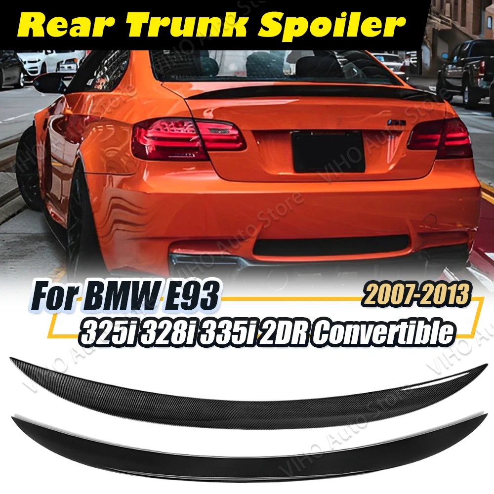 

For BMW E93 325i 328i 335i CONVERTIBLE 2007 2008 2009 2010 2011 2012 2013 MP Style Rear Roof Trunk Spoiler Tail Wing Body Kits