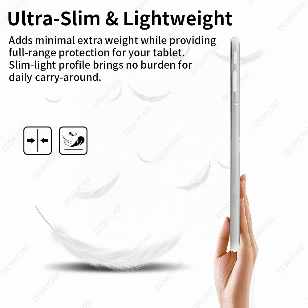 Silikonhülle für Samsung Tab A9 A11 Plus 11 Zoll, Tab A9 A11 8.7, S6 Lite 10.4, A8 10.5, A7 Lite 8.7, Auto-Wake/Sleep-Funktion – Detail 7
