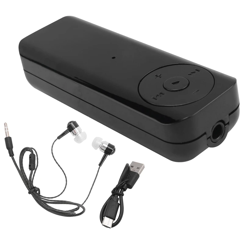 

Приемник Bluetooth 5,3 3,5 мм AUX адаптер для автомобильных наушников, динамик, музыкальный беспроводной аудиоприемник