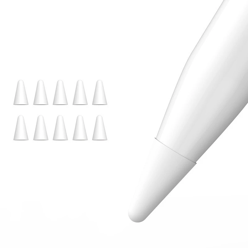 

10 шт., Силиконовые Запасные наконечники для Apple Pencil