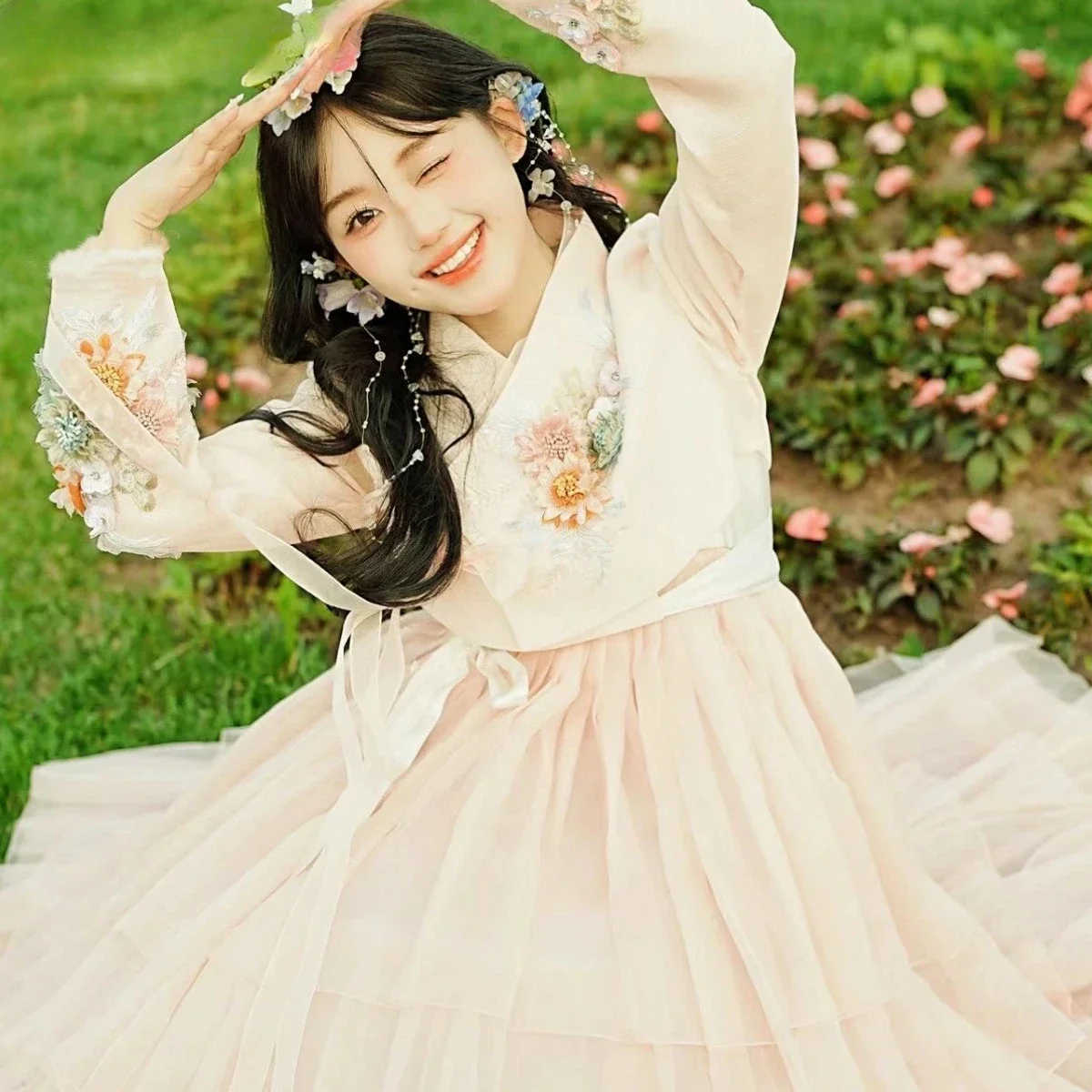 Korean Hanbok Dress Ancient Traditional Costume Women Modernized Hanbok Palace Korea Wedding Clothes Cosplay Halloween Hanbok