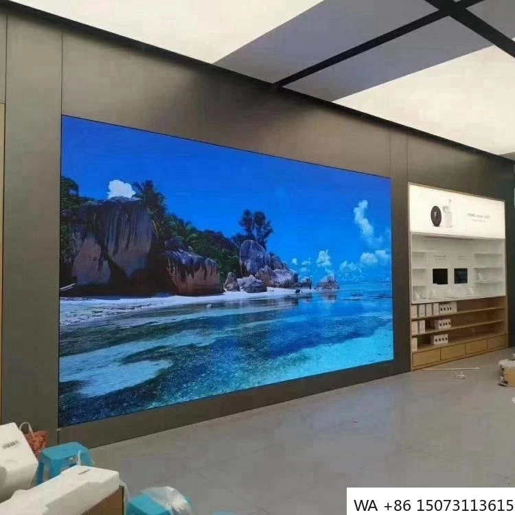 Wewnętrzny ekran LED P1.25 Ultra HD - Mały rozstaw pikseli do sal sterowniczych i konferencyjnych