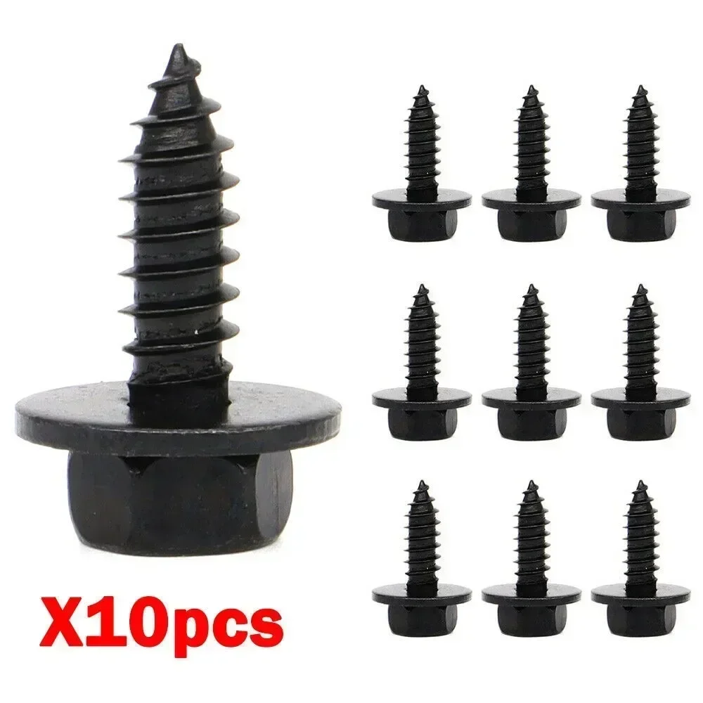 10pcs Universal For Toyota Bumper Fender Splash Seal Shield Rivet Clip Bolt Screw Fastener 90159-60498 Accessories