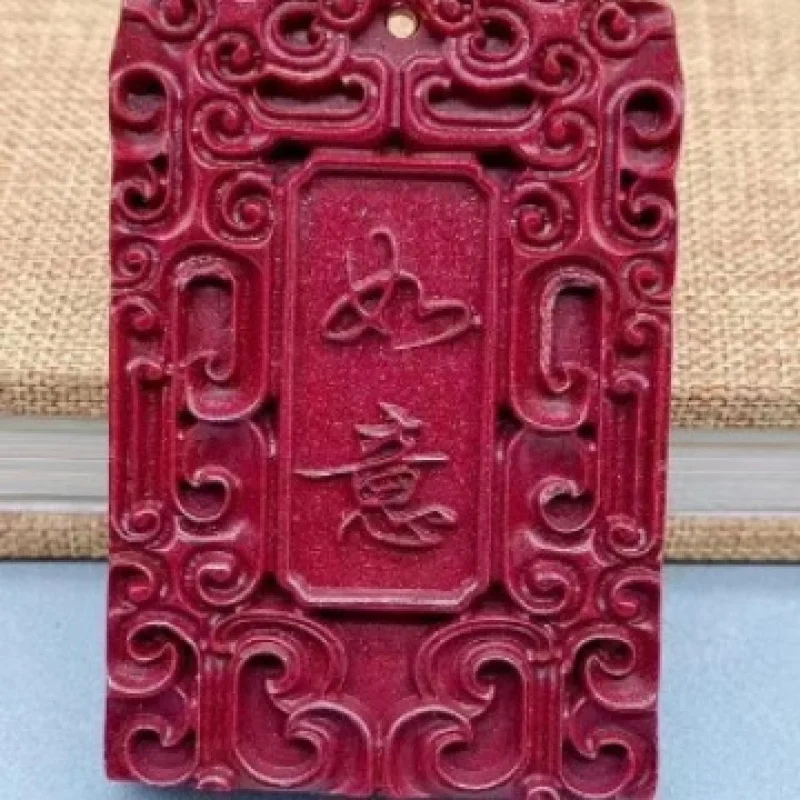 

Natural High Content Purple Gold Sand [Lucky ] Genuine Accessories Pendant