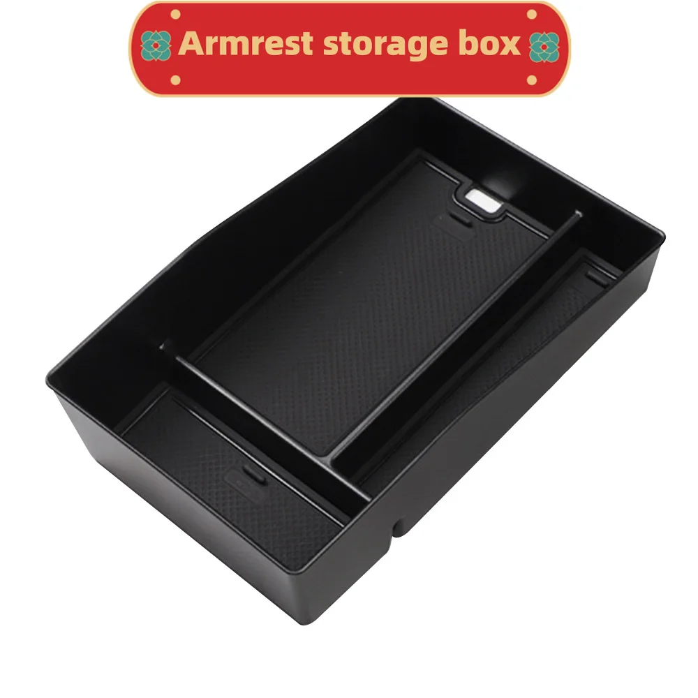 Car Central Armrest Storage Box Container Holder Tray  for Honda HRV HR-V ZRV Z-RV 2022-2024 Organizer Accessories