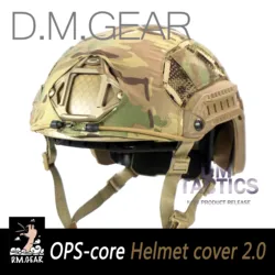 DMGear-Protector de casco ops-core, equipo táctico marítimo para exteriores, Fast SF, Fast MT, Fast RF1, FMA