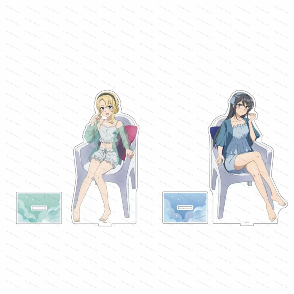 

Rascal Does Not Dream of Bunny Girl Senpai Acrylic standing signs as gifts for friends, desktop ornaments Fan gift 15CM