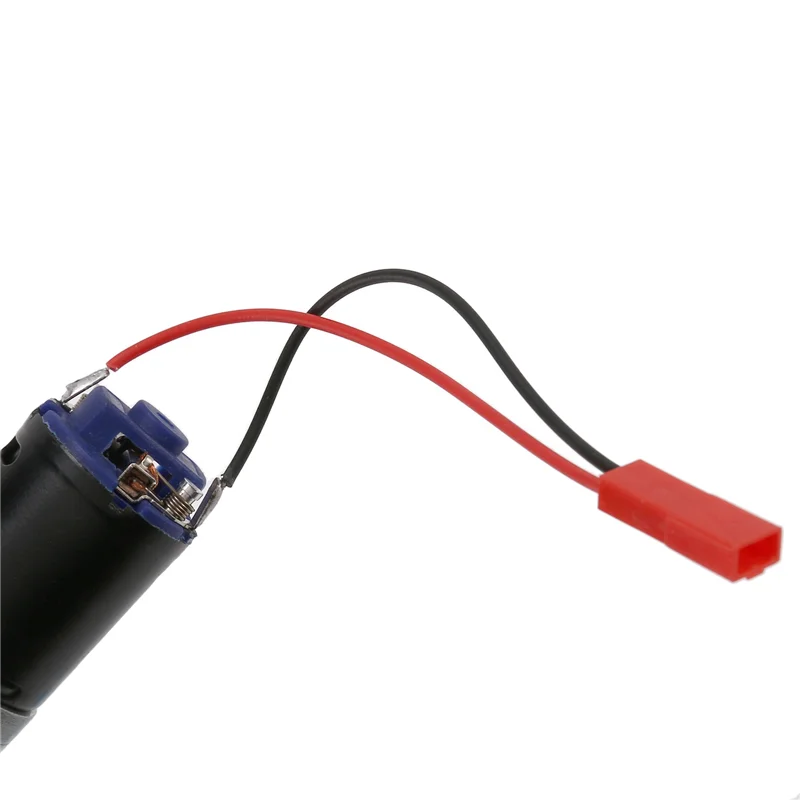 B50B-3X Металлическая коробка передач 370, двигатель с приводным валом, обновленные аксессуары для WPL C14 C24 B24 B36 MN D90 MN99S, черный