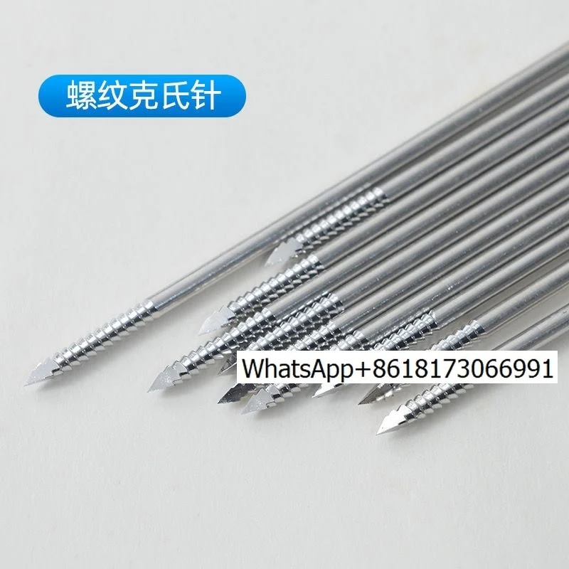 Orthopedic Traction Needles Threaded Kirschner Needles, Medical Threaded Needles, Bone Circular Needles Threaded PFNA