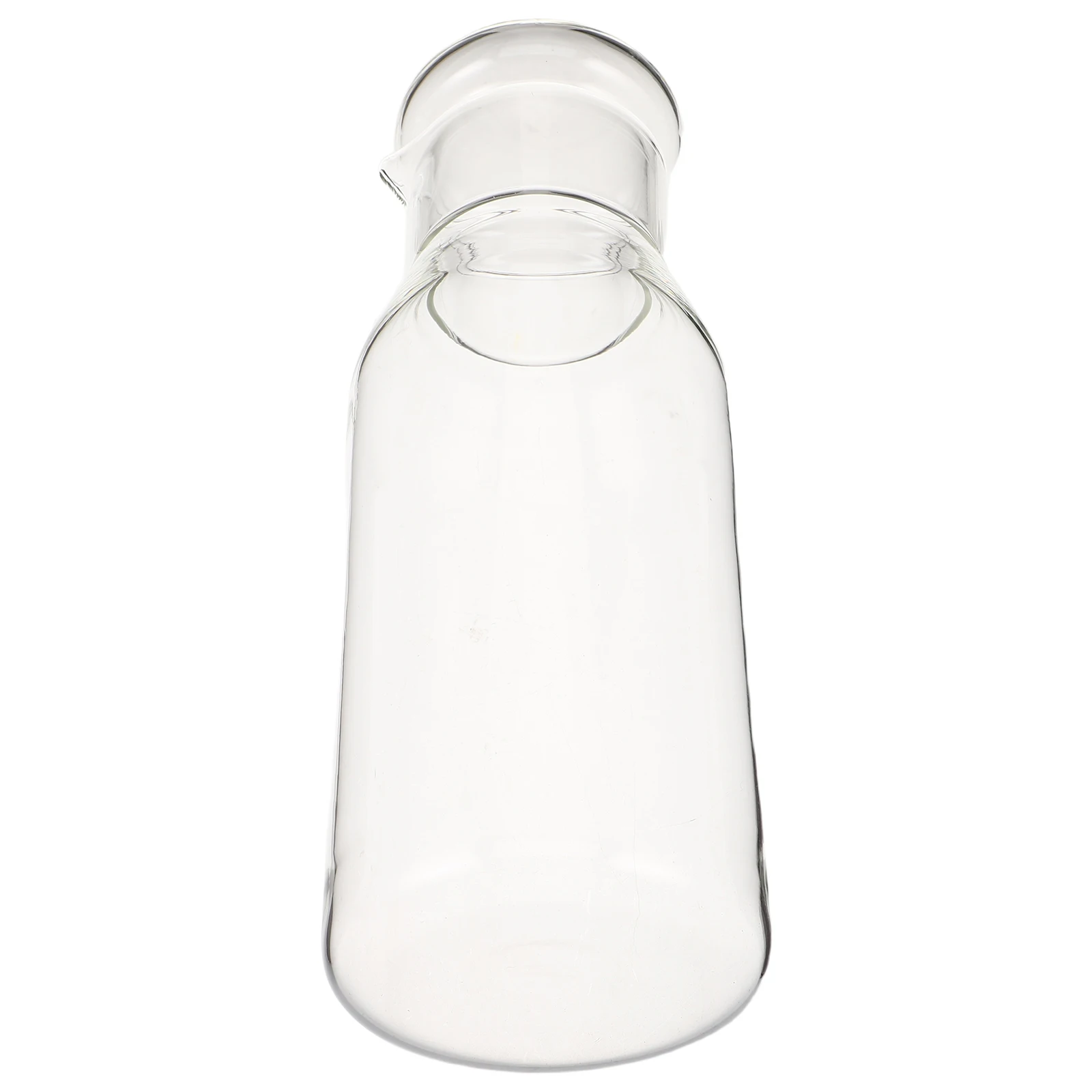 

Прозрачный стеклянный кувшин для холодных напитков, минималистичный термостойкий графин для воды для сока, сока, льда, чая, прикроватный графин для воды