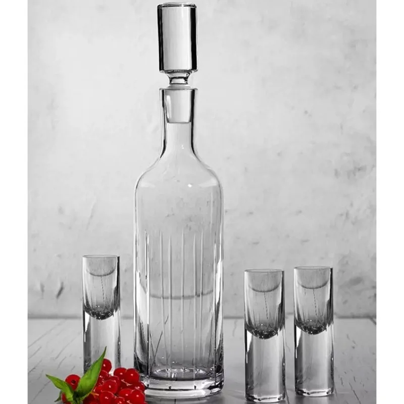Crystal glass spirit cup, household Baijiu cup