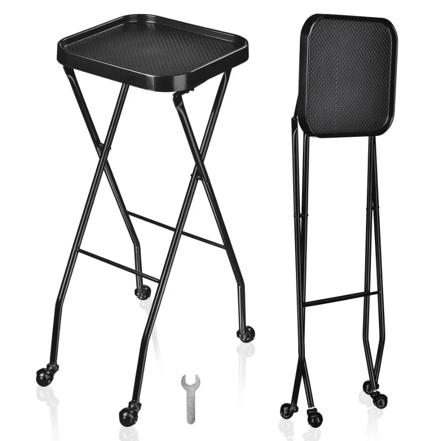 

Foldable salon beauty tray