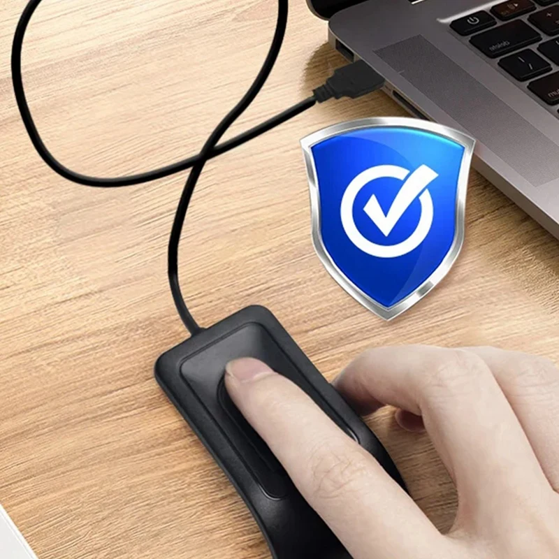 Полностью биометрический USB-считыватель отпечатков пальцев для Win10/11 — безопасный вход с помощью Hello Biometrics