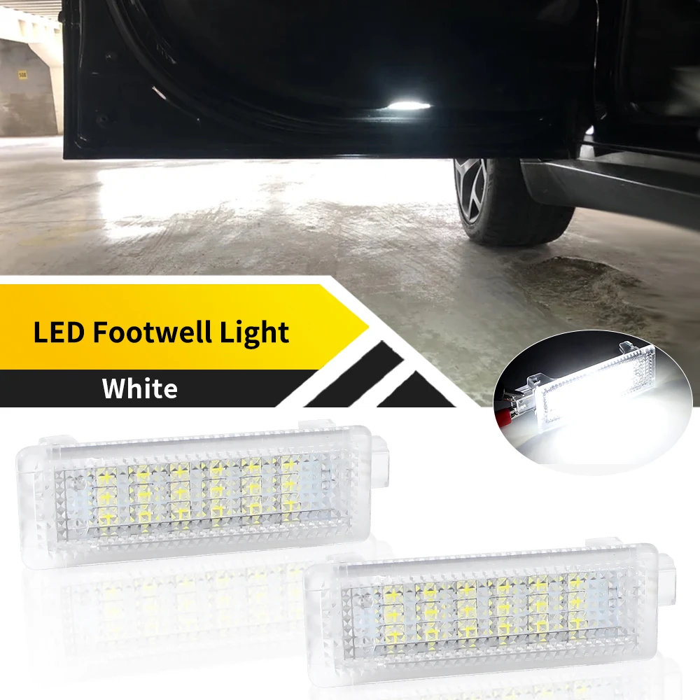 

2 шт. 12 В для BMW R57 Mini Cooper MK2 кабриолет 2009-2015 R58 Mini Coupe 2011-2015 автомобильный светодиодный светильник для ног под дверью