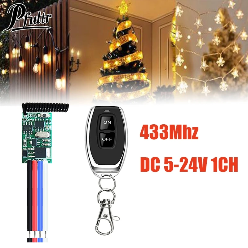 433Mhz Dc 5-24V 1CH…
