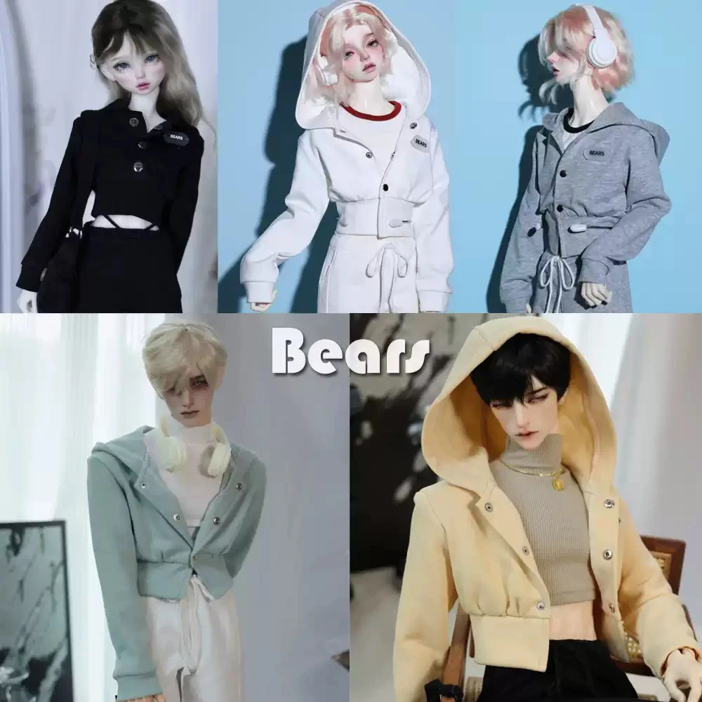 Acessórios para bonecas 1/3 70cm SD13 SD menina mulher menino homem ID75 sd roupas de boneca bjd tops casaco Bears25