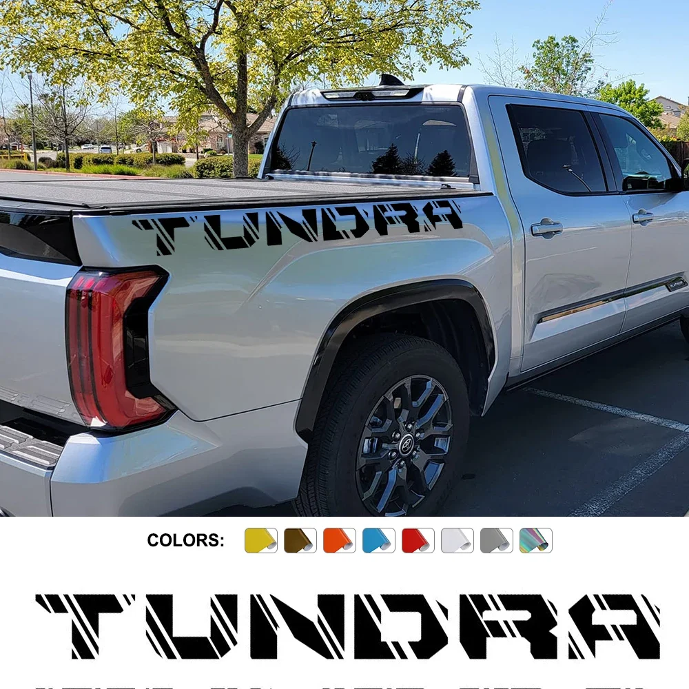 

Car Bed Side Sticker For Toyota Tundra TRD SR SR5 Limited Platinum Truck Body Decor Cover Pickup Decal Auto Tuning Accessories