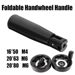 1PC M4 M6 Foldable Handwheel Handle Revolving Handle Revolving Handwheel Machine Handle Milling Machine Thumb Screw Handle