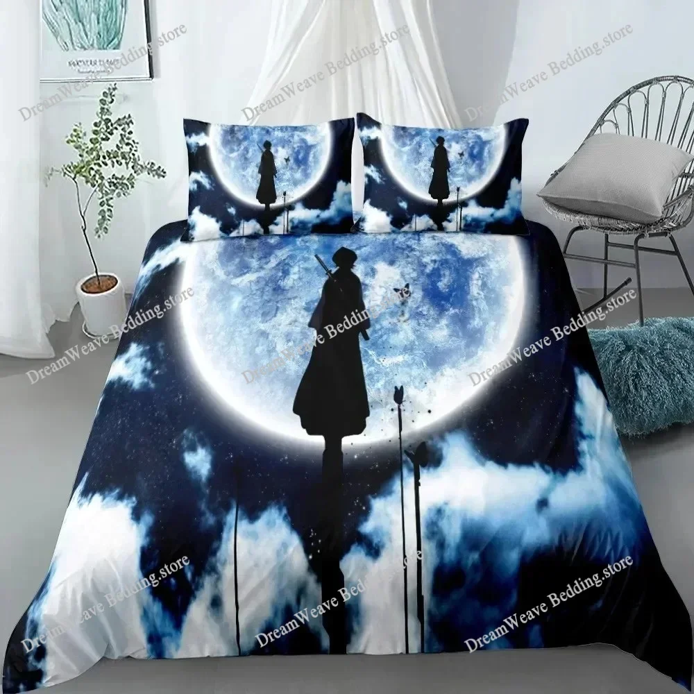 

3D Printed Anime Bleach Boys Bedding Set Boys Girls Twin Queen Size Duvet Cover Pillowcase Bed Kids Adult Home Textileextile963