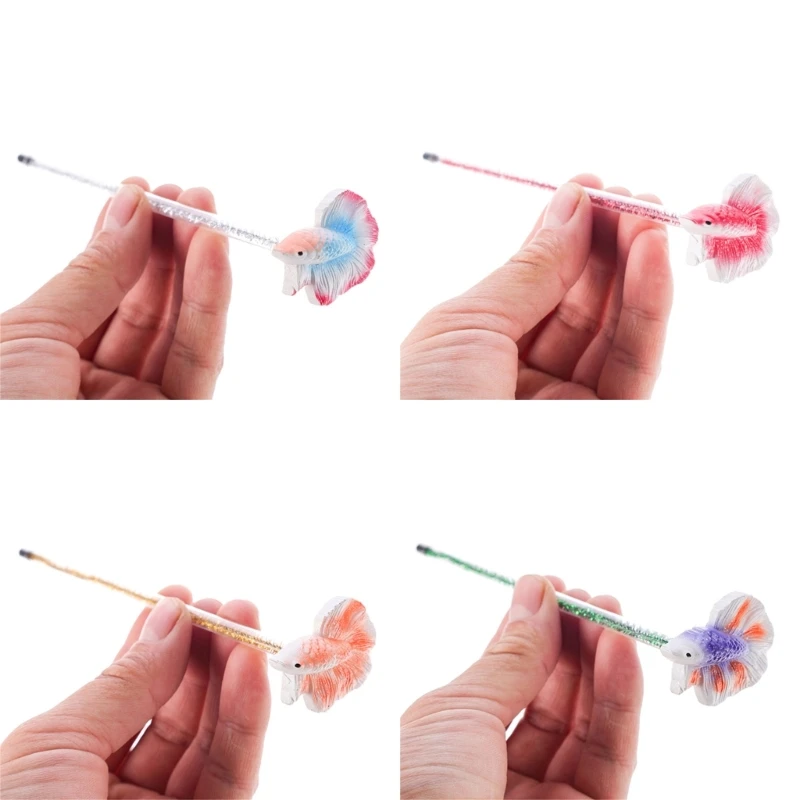 Bacchetta per addestramento dei pesci Betta Starter Betta Bastone per addestramento della coda Fornitura acquatica A0KF