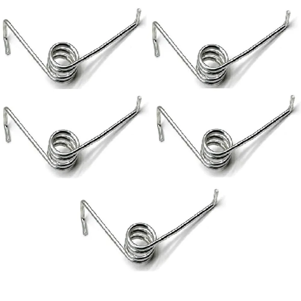 5PCS Heavy Duty Spin Mop Bucket Foot Pedal Return Spring Replacement Galvanized Torsion Springs Compatible with Vileda O-Cedar