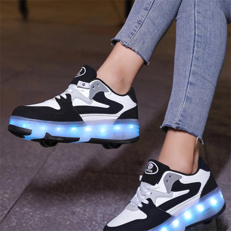 

Patchwork children's sports shoes, mixed materials, unique style