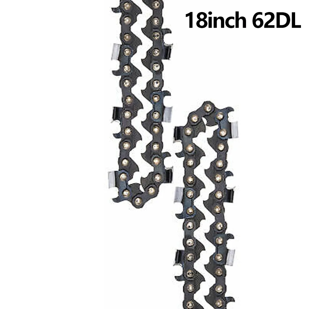 Full Chisel Chain Gauge .050 Inch Pitch 3/8 Inch Low Profile Chain Saw Parts For A Chainsaw Chain 62 Drive Links