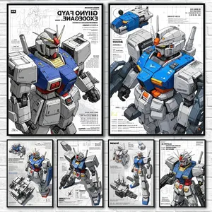 12 최고의 판매 건담 포스터 - №6