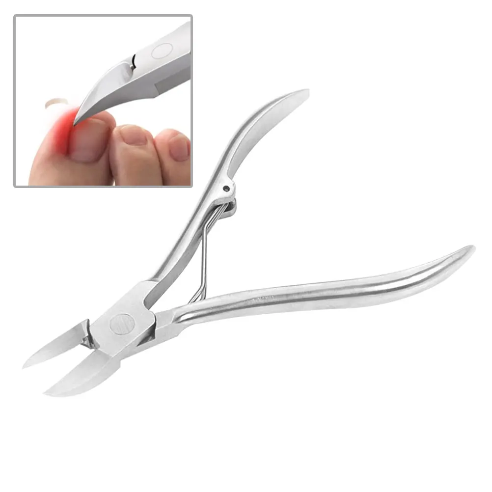 

Nail Scissors Cuticle Nipper Stainless Steel Clipper Toenail Manicure Tools Trimmers Durable Use Solid Unique Comfortable