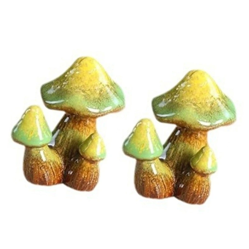 Mushroom Toilet Floor Bolts Covers 2Pieces Set for Bathroom Decors Dropship