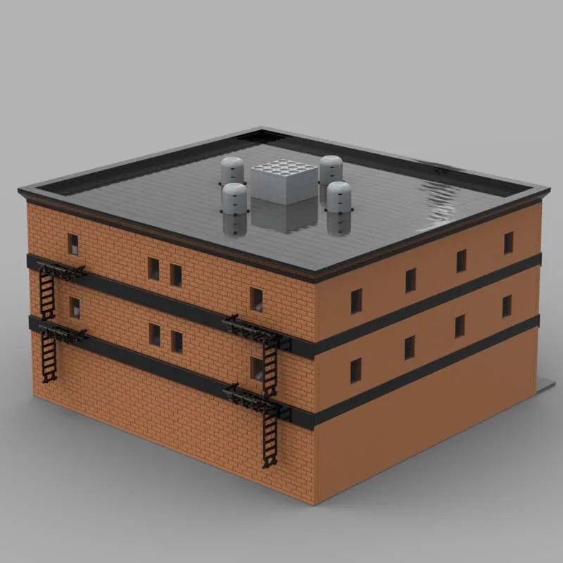 ガレージ付きアパートビル MOC ビルディングブロックストリートビューレンガ DIY アセンブリモジュラー建設ディスプレイおもちゃギフト