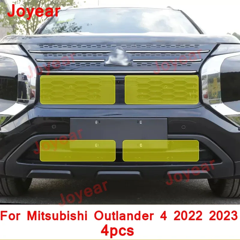 

For Mitsubishi Outlander 4 2022 2023 Car Front Middle Insect Screen Mesh Grille Insert Net Anti-mosquito Protect Dust Accessorie