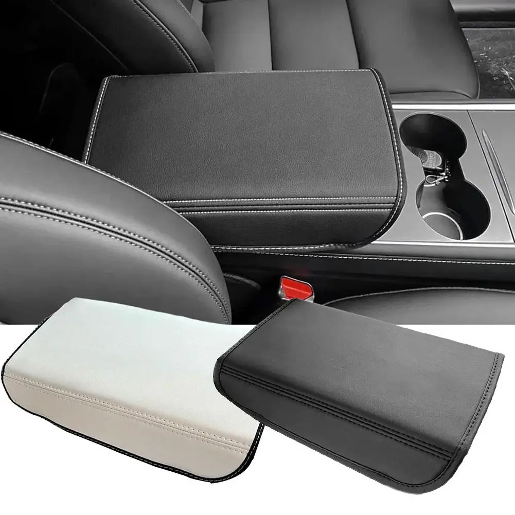 

Для Tesla Model Y подлокотник, крышка ящика Highland, центральное украшение, аксессуары для подлокотников, защита управления, интерьер T6Y4