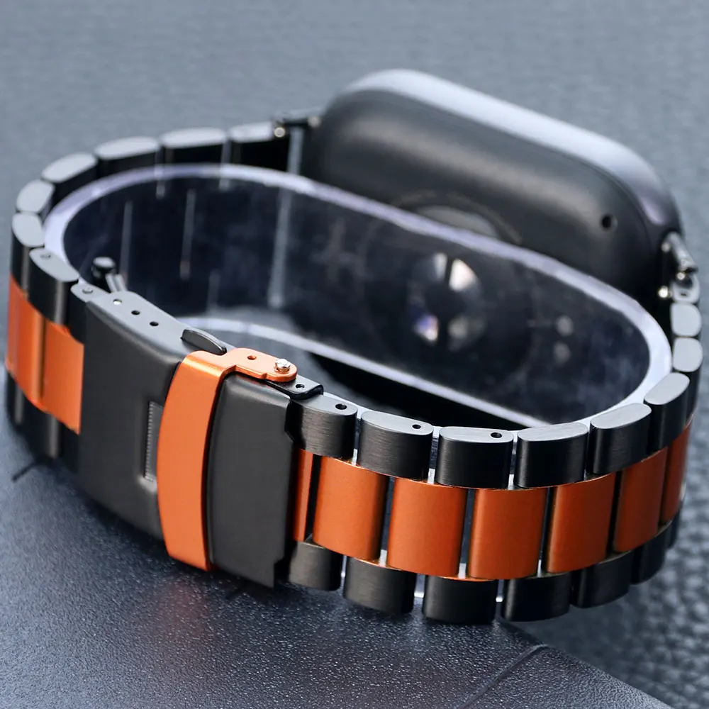 Edelstahlarmband für Redmi Watch 5 4 Band SmartWatch Armband Metallarmband Correa für Xiaomi Mi Band 9 8 Pro Armband