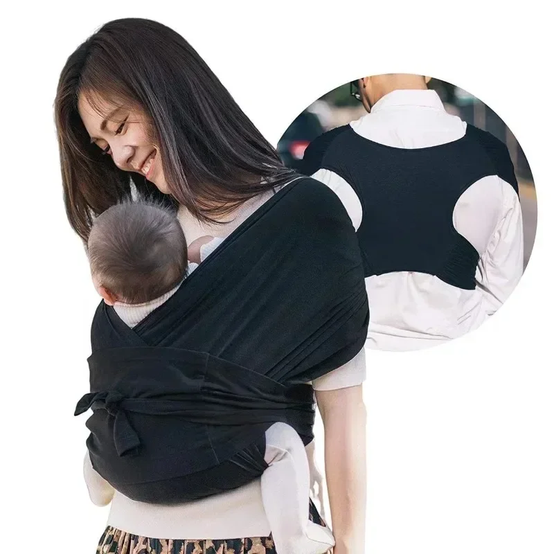 Wrap Baby Carrier Original Stretchy Infant Sling Perfect for Newborn Babies and Children Up To 35 Lbs