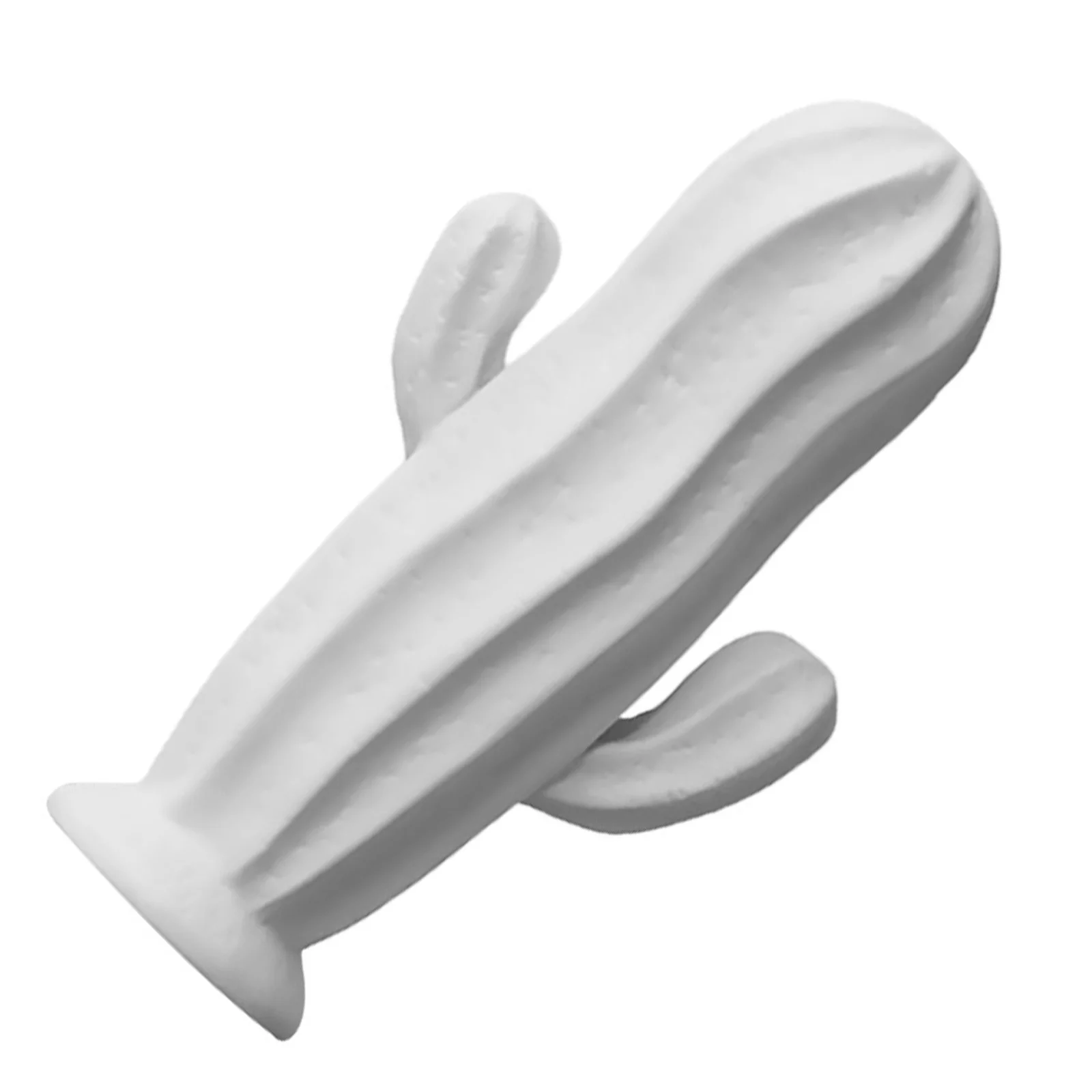 

1Pcs Ceramic Cactus Adornment White Creative Home Decor for Living Room Office Desk Decorative Artware Design