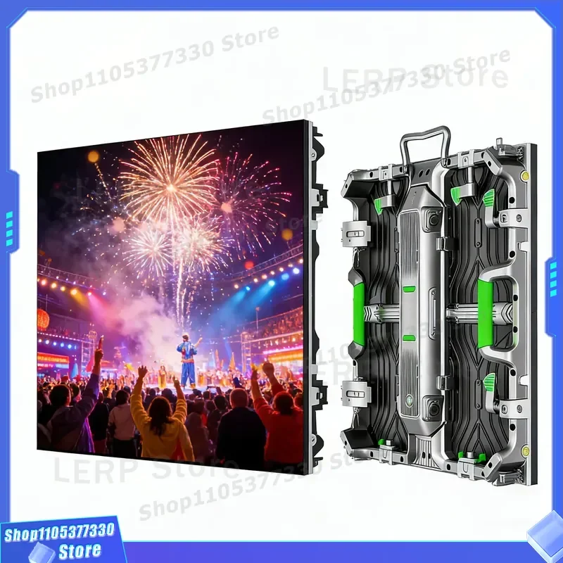P3.91 Rental LED Video Wall High Brightness Seamless Splicing Display for Outdoor Stage Concert Live Performance US EU Hot
