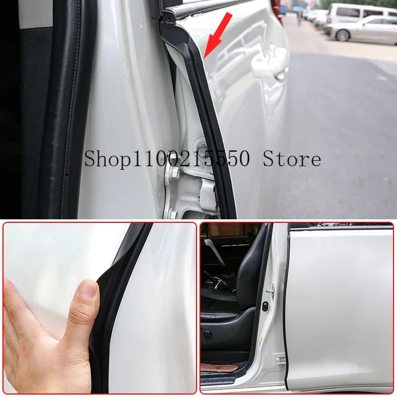 Accessories For 2008-2023 Lexus LX570 GX460 GX400 Car Door B pillar Rubber Sealing Strip LX GX 570 460 400 Exterior Modification