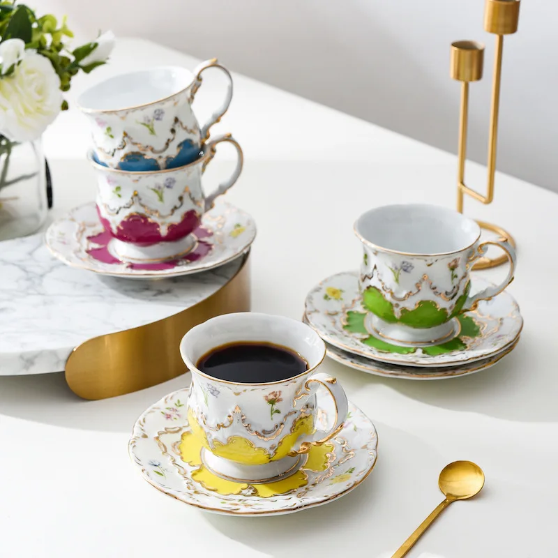 

Sofia French Palace coffee cup set, coffee cup set, coffee cups, teaware, coffee cups