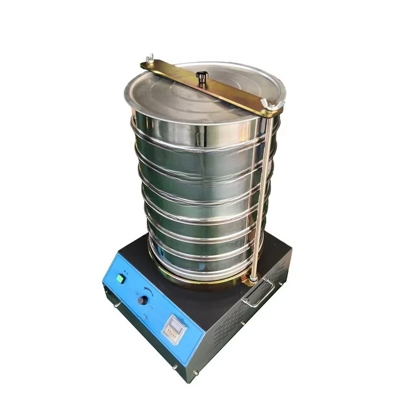 Electric Sieve Shaker Vibrating Slapping Hammering Sieve Machine Sifter Shaking Powder Grain Particles 220V